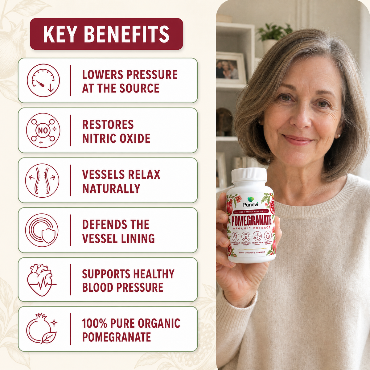 Organic Pomegranate Extract Capsules bp