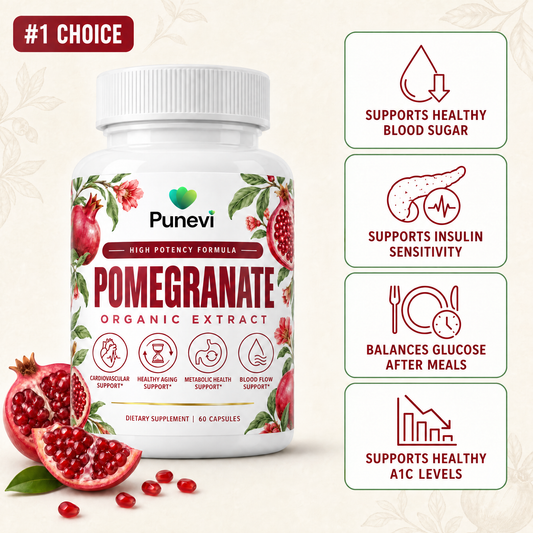 Organic Pomegranate Extract Capsules Bs