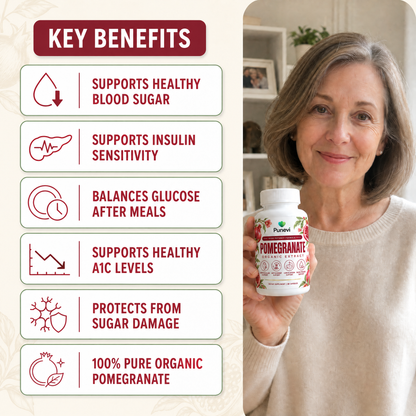 Organic Pomegranate Extract Capsules Bs