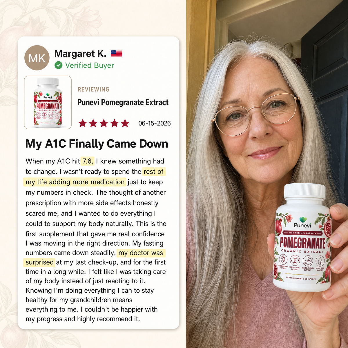 Organic Pomegranate Extract Capsules Bs
