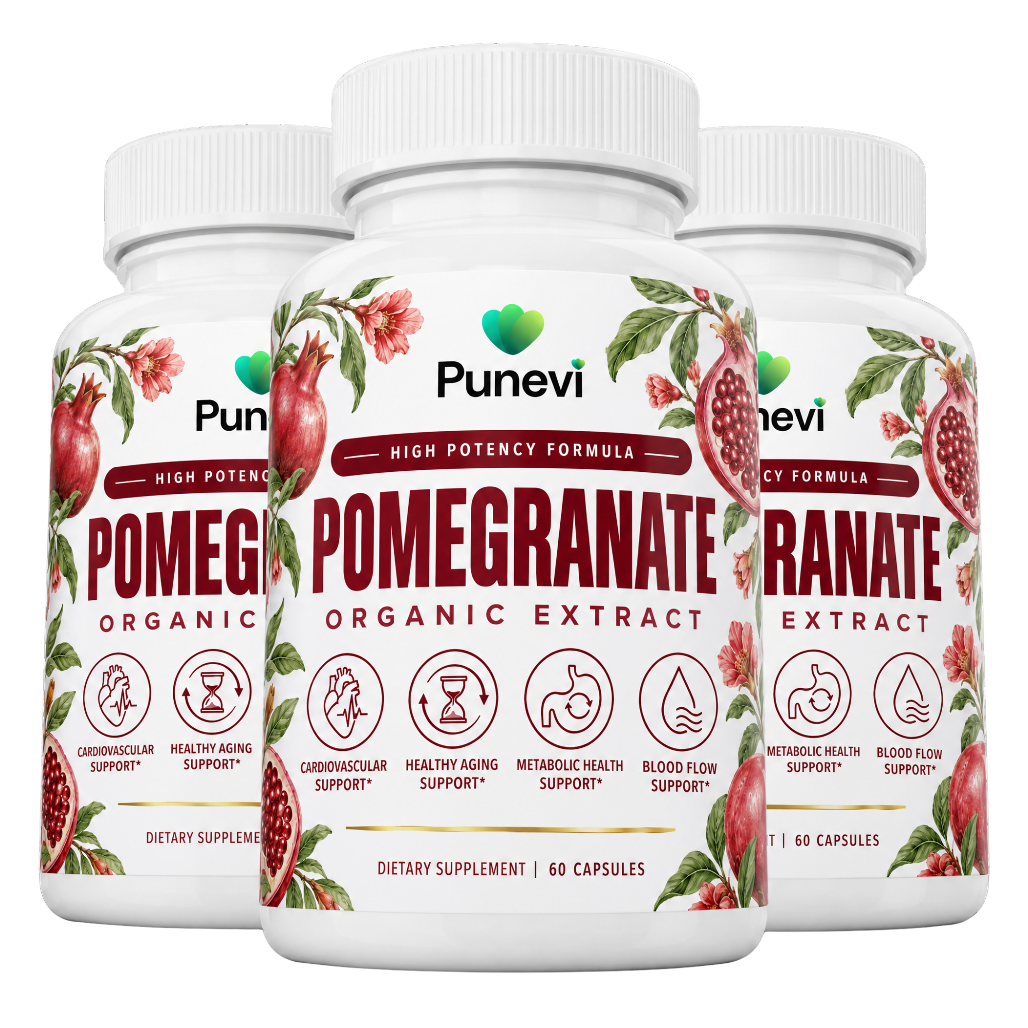 Punevi Pomegranate Extract Capsules